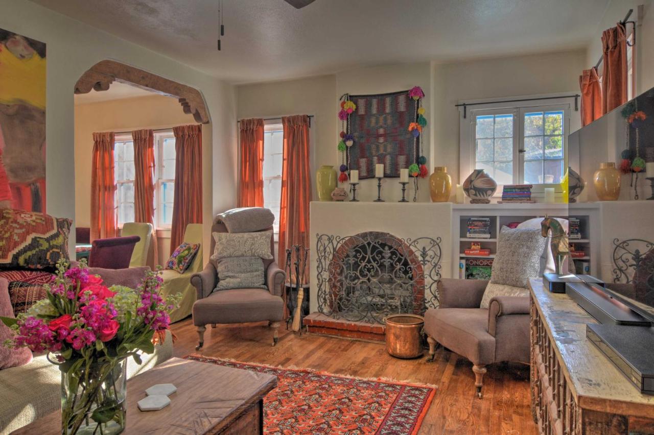 הוילה Cozy Adobe Casita 1 Mile To Santa Fe Plaza! מראה חיצוני תמונה